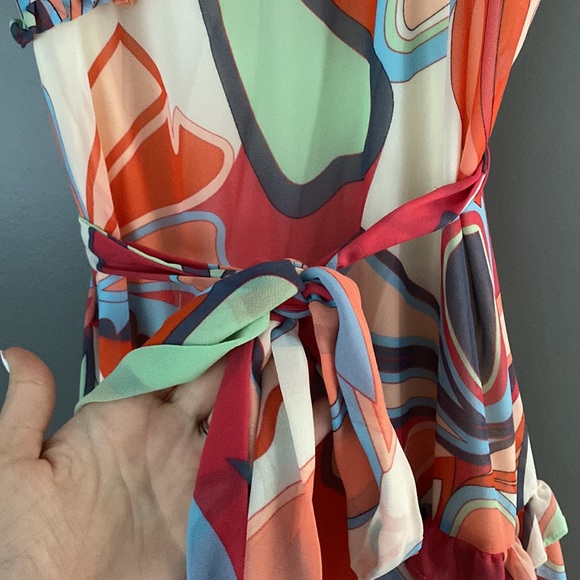 Colorful print maxi dress - Picture 3 of 6